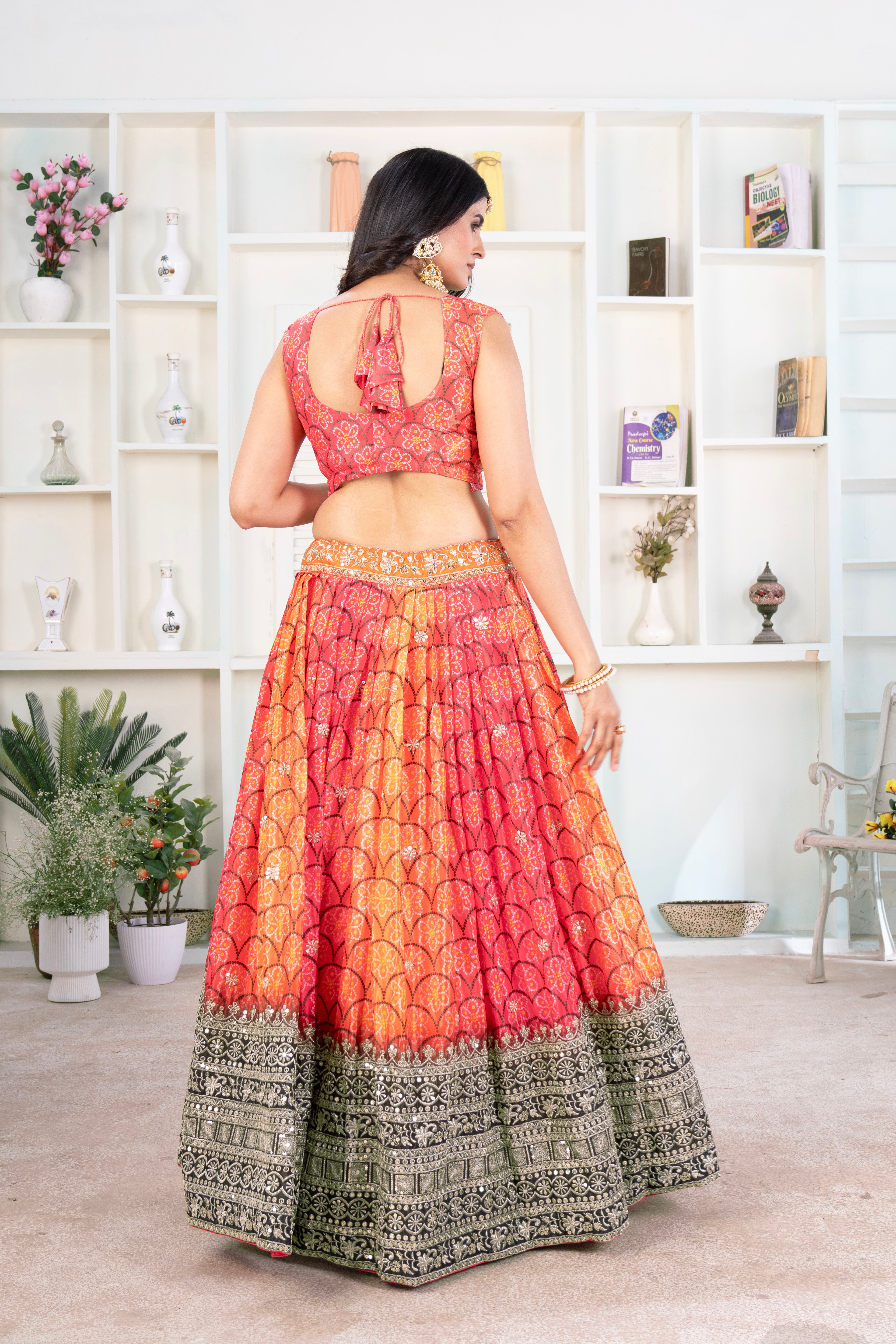 Sunshine Bloom Printed Lehenga Set