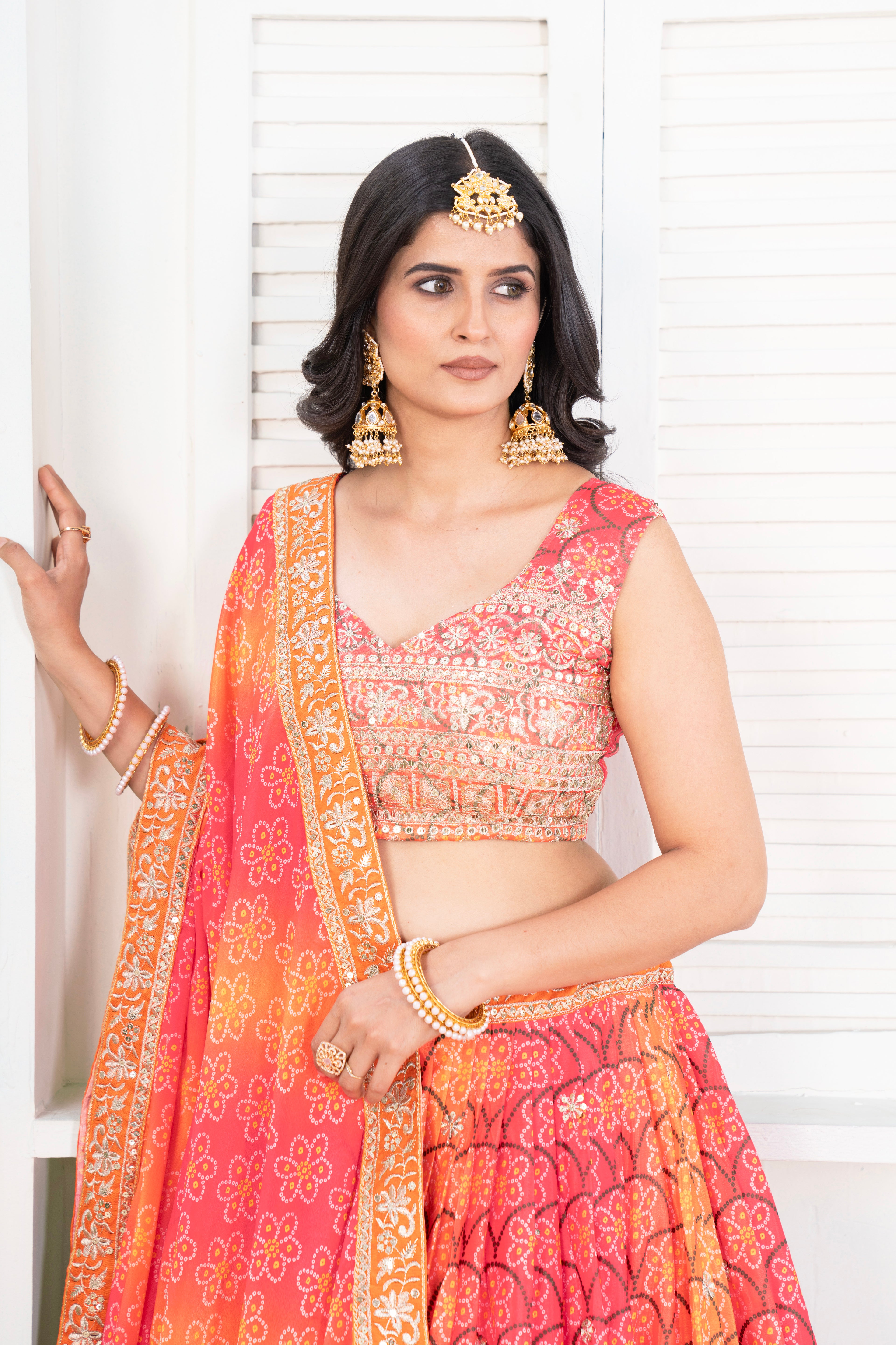 Sunshine Bloom Printed Lehenga Set