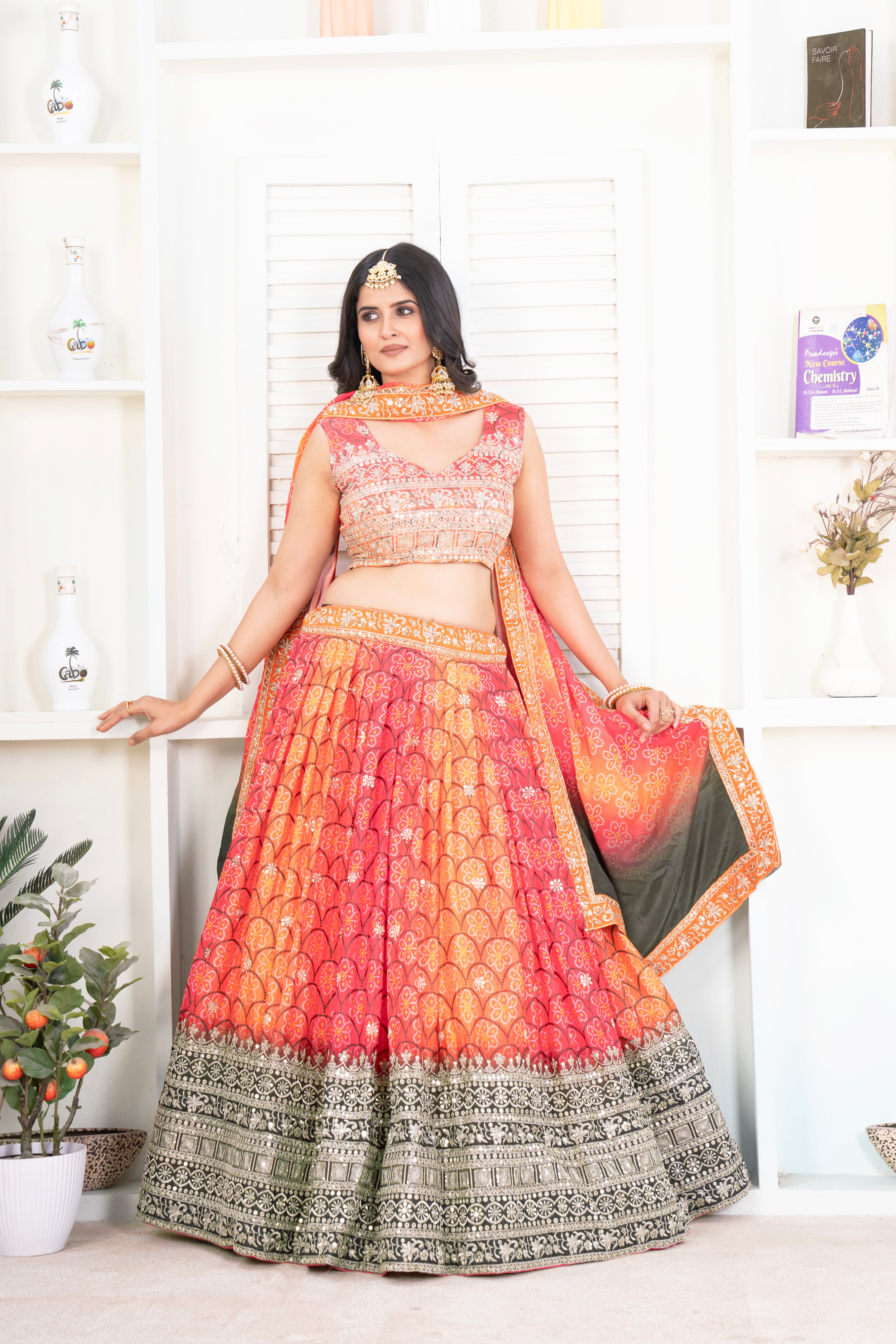 Sunshine Bloom Printed Lehenga Set
