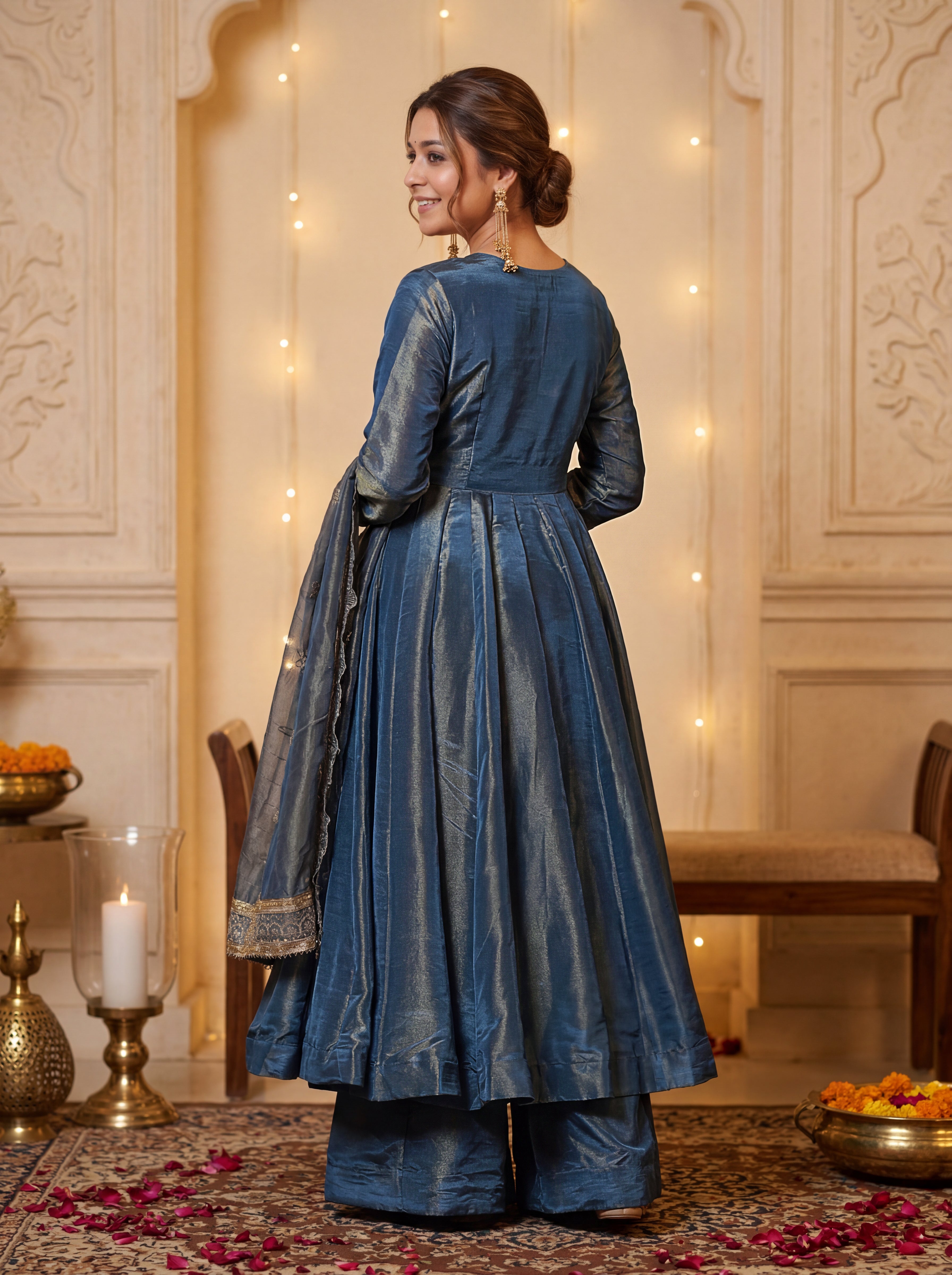 Royal Grace Anarkali Gown Set