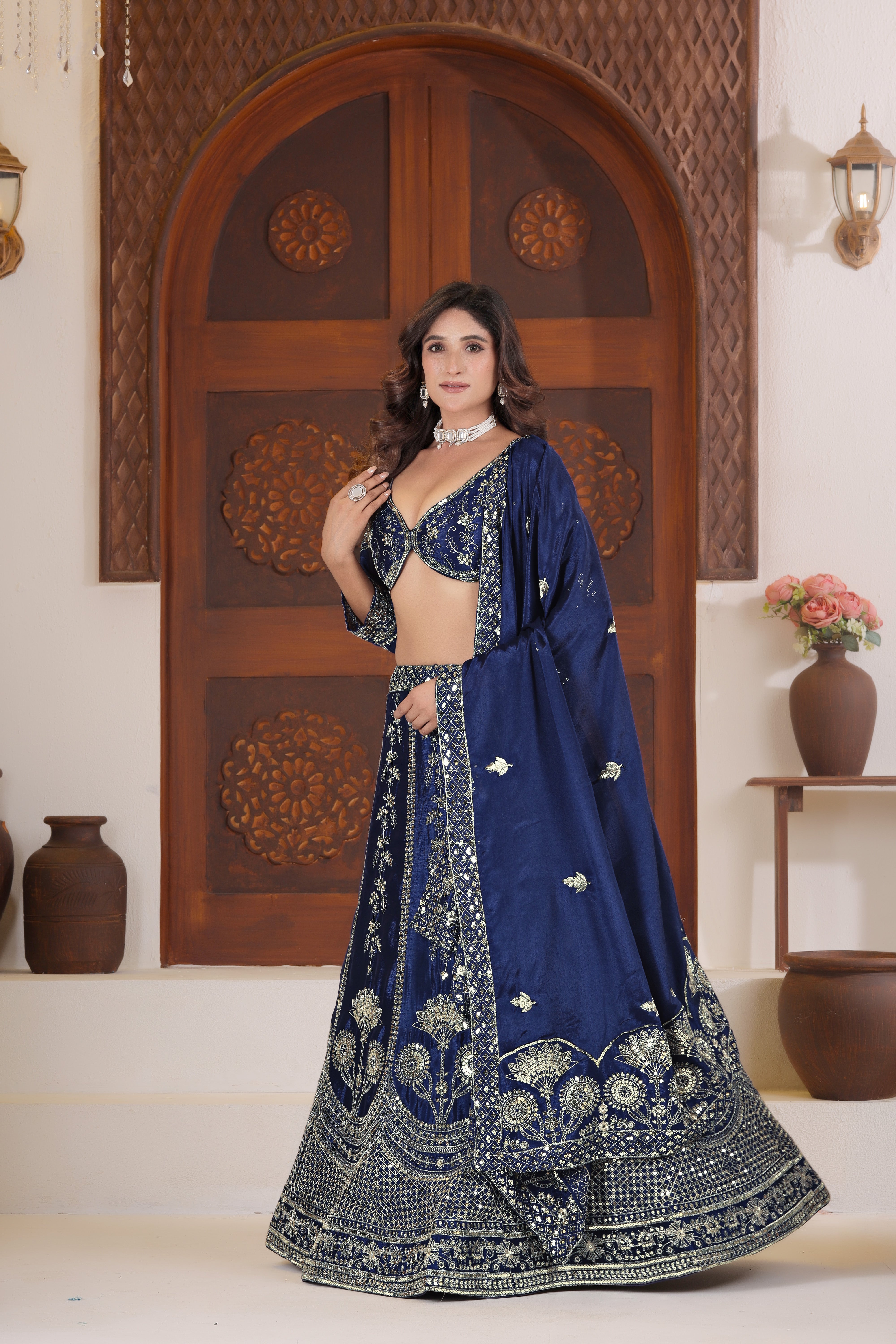 Royal Silk Elegance Lehenga Set