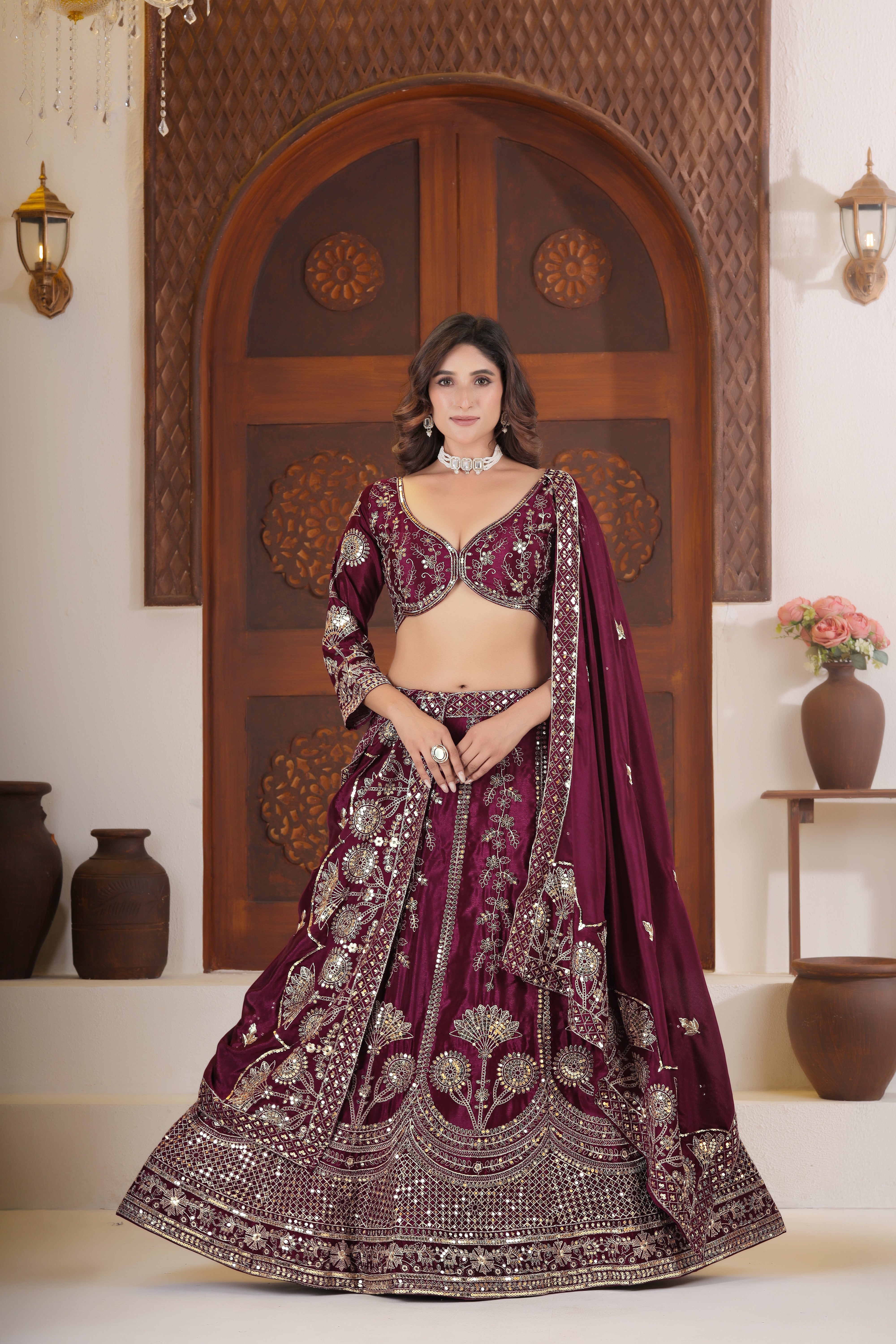 Royal Silk Elegance Lehenga Set