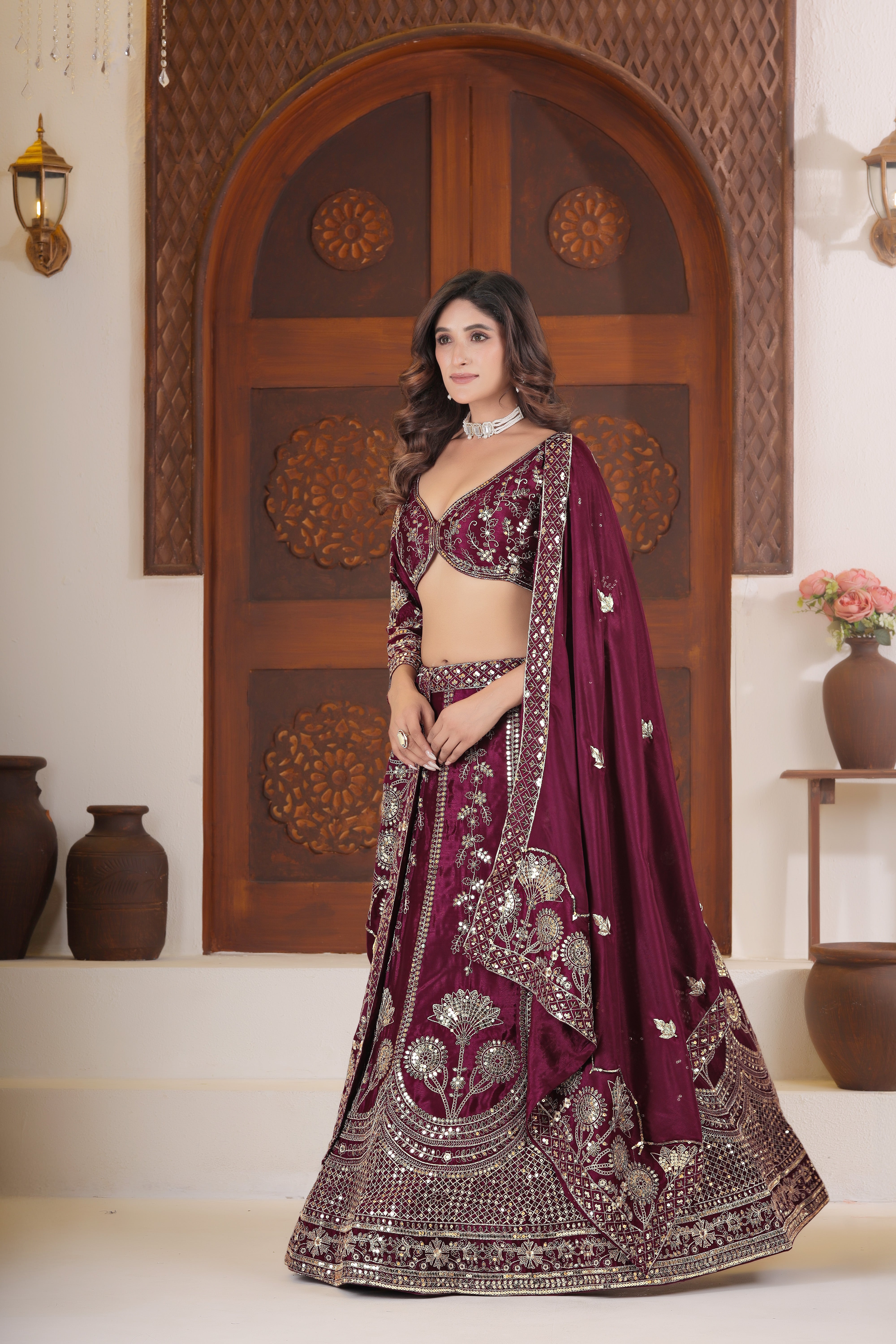 Royal Silk Elegance Lehenga Set
