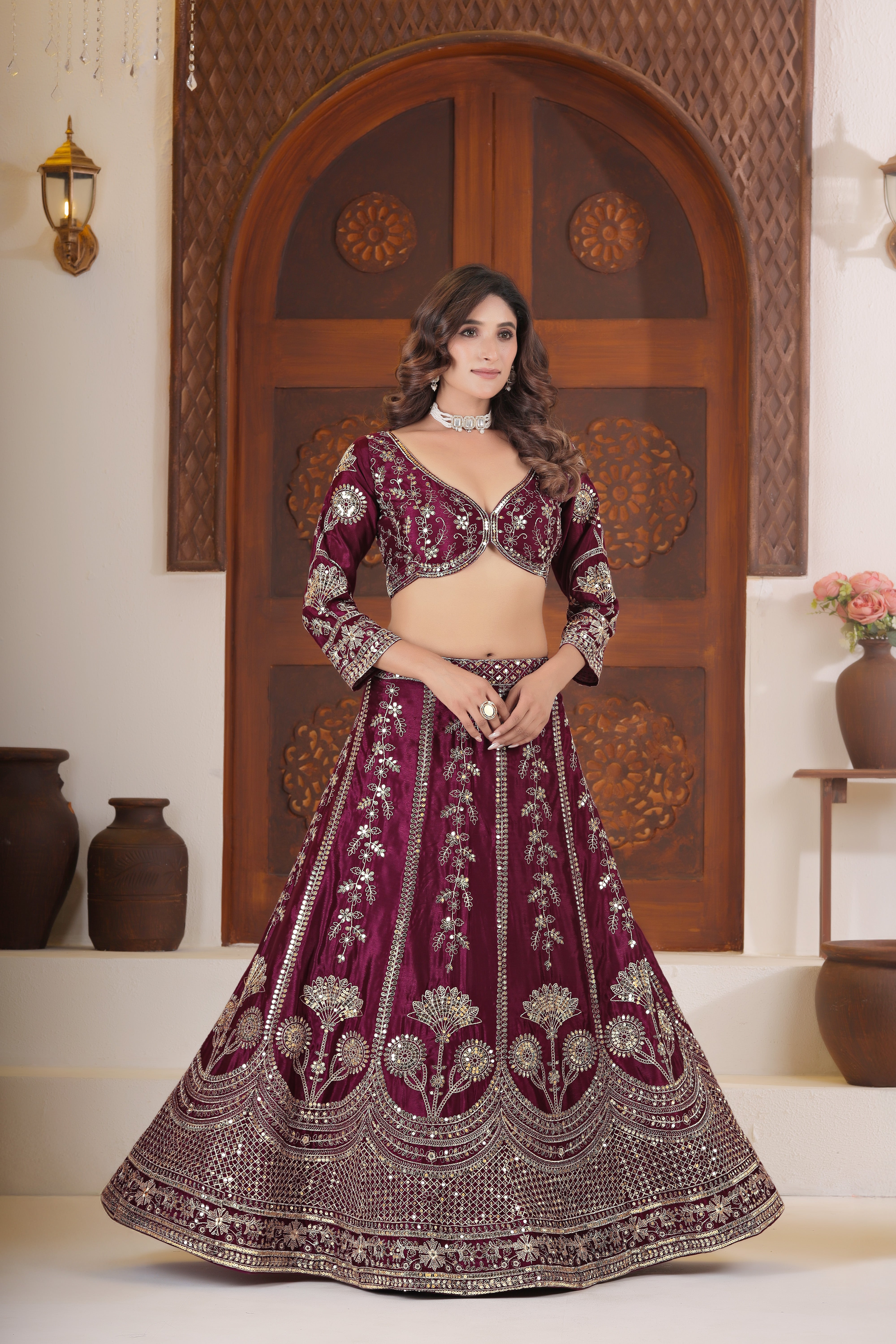 Royal Silk Elegance Lehenga Set