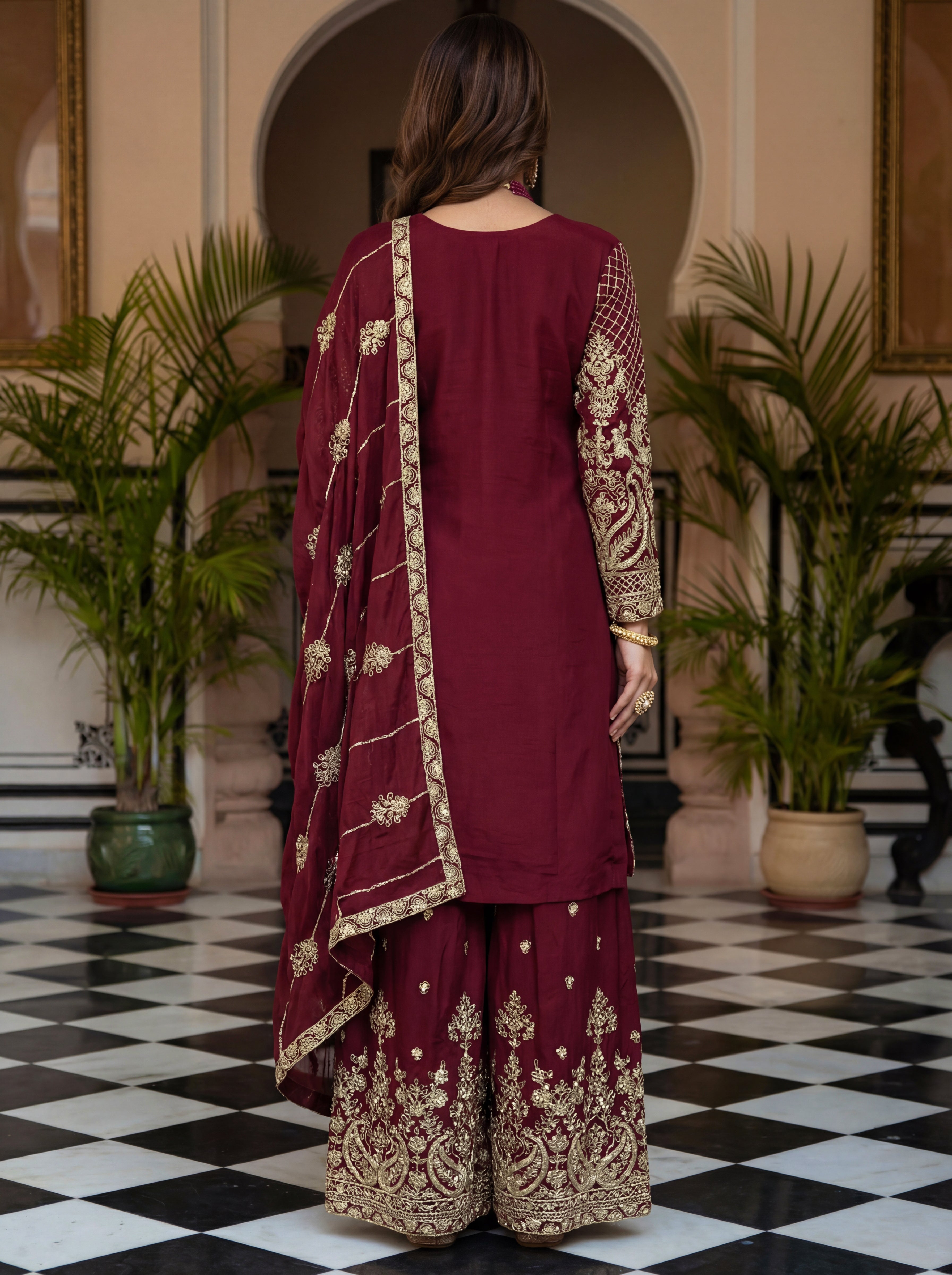 Nooraya Chinon Sharara Set