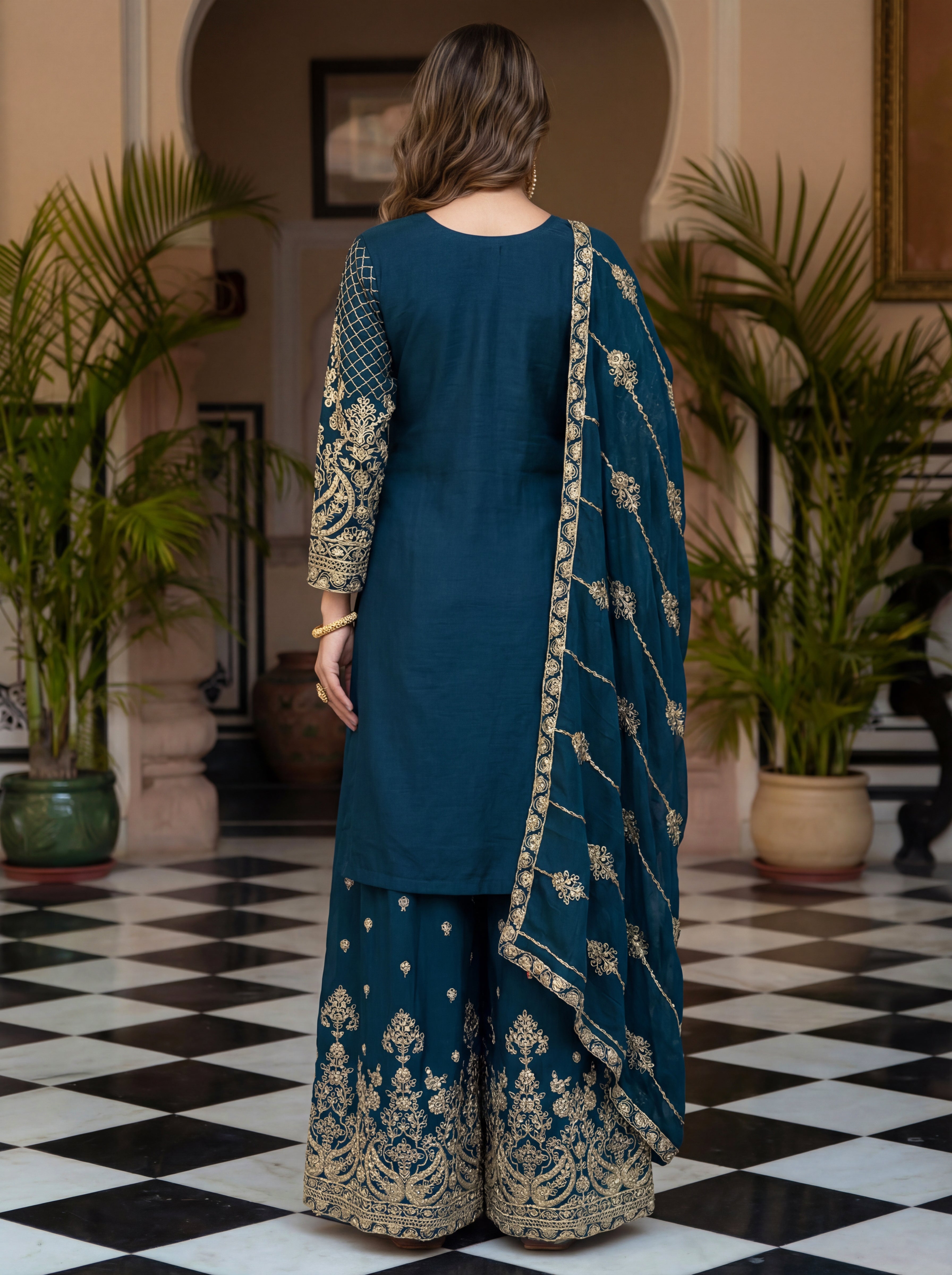 Nooraya Chinon Sharara Set