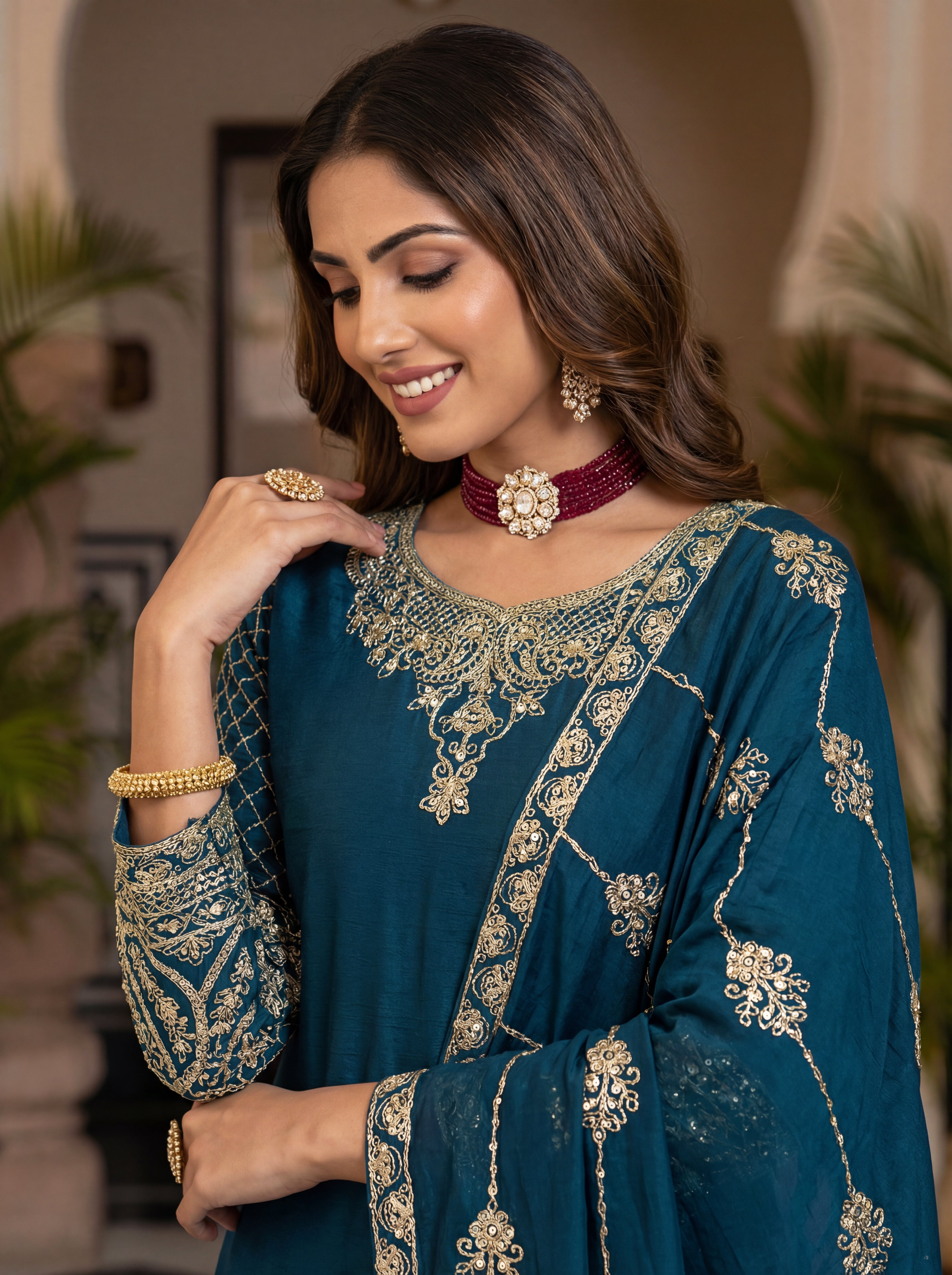 Nooraya Chinon Sharara Set