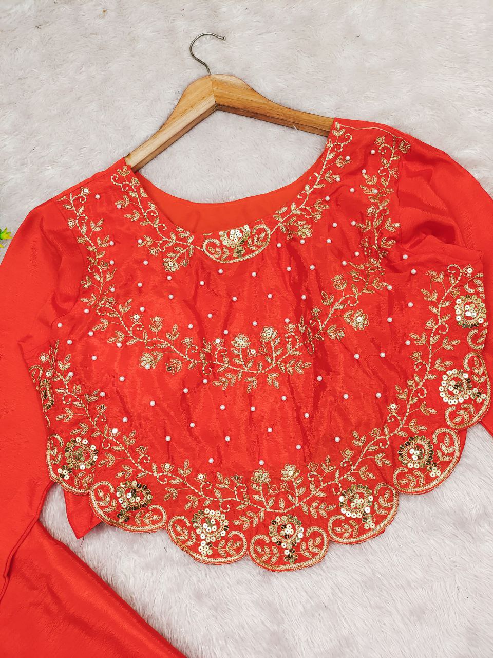 Royal Glow Chinnon Palazzo Set