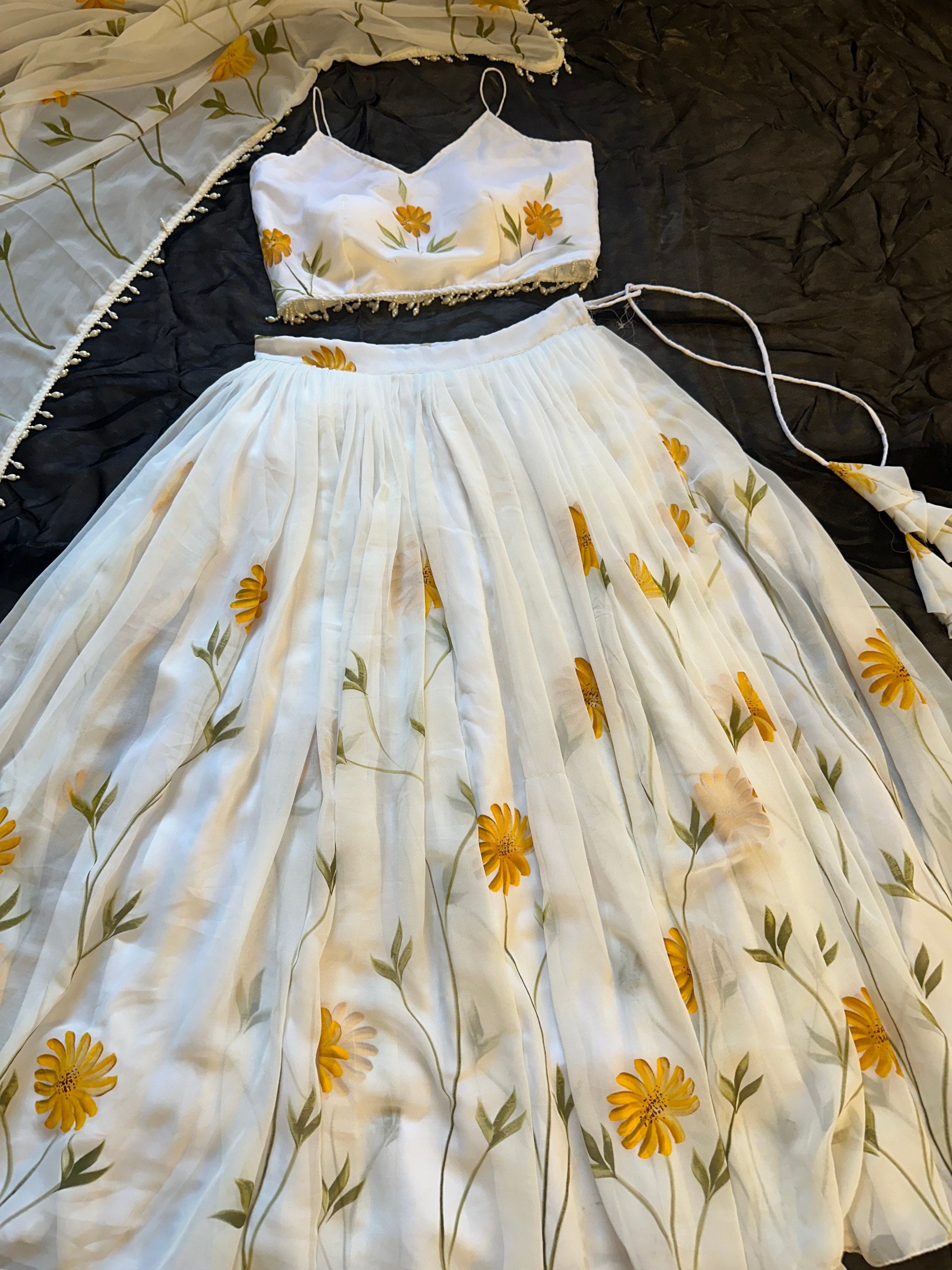 Bloom Grace Organza Lehenga Set
