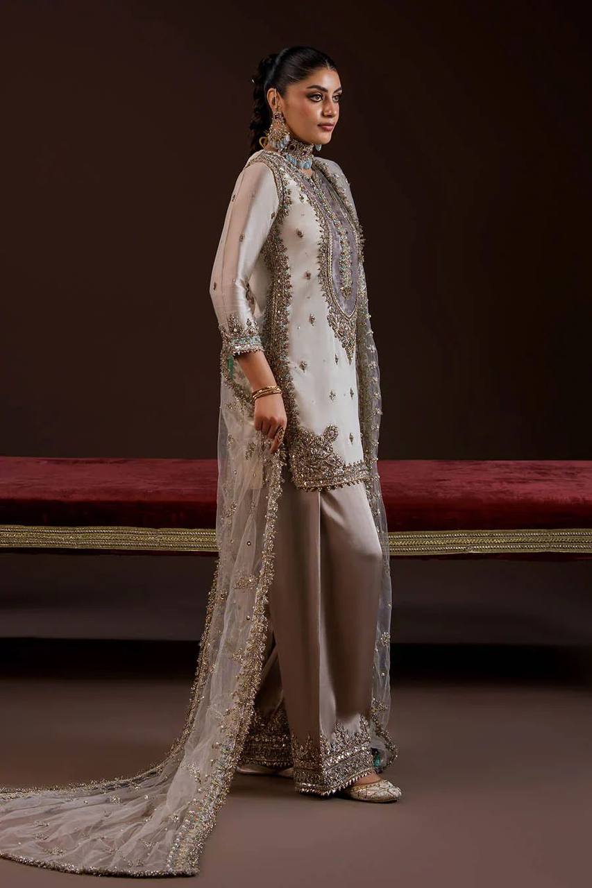 Festive Glow Crepe Silk Palazzo Set