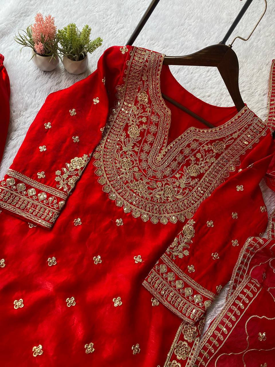 Royal Thread Fendy Palazzo Set