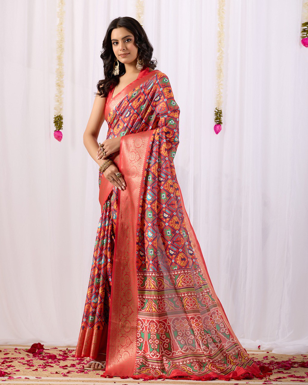Graceful Patola Silk Saree