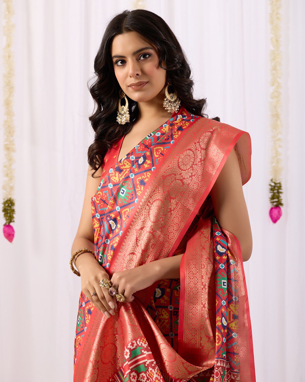 Graceful Patola Silk Saree