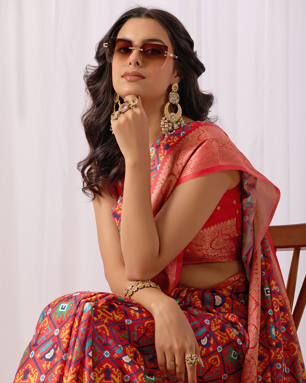 Graceful Patola Silk Saree