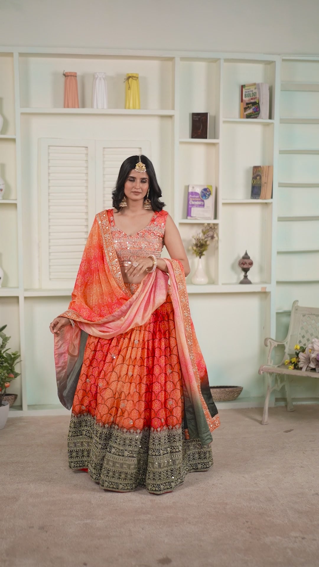 Sunshine Bloom Printed Lehenga Set