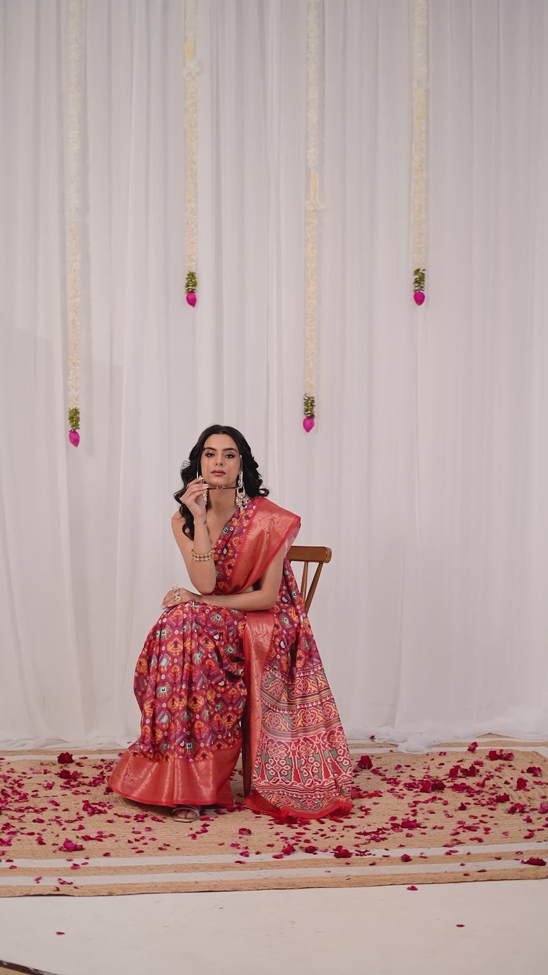Graceful Patola Silk Saree