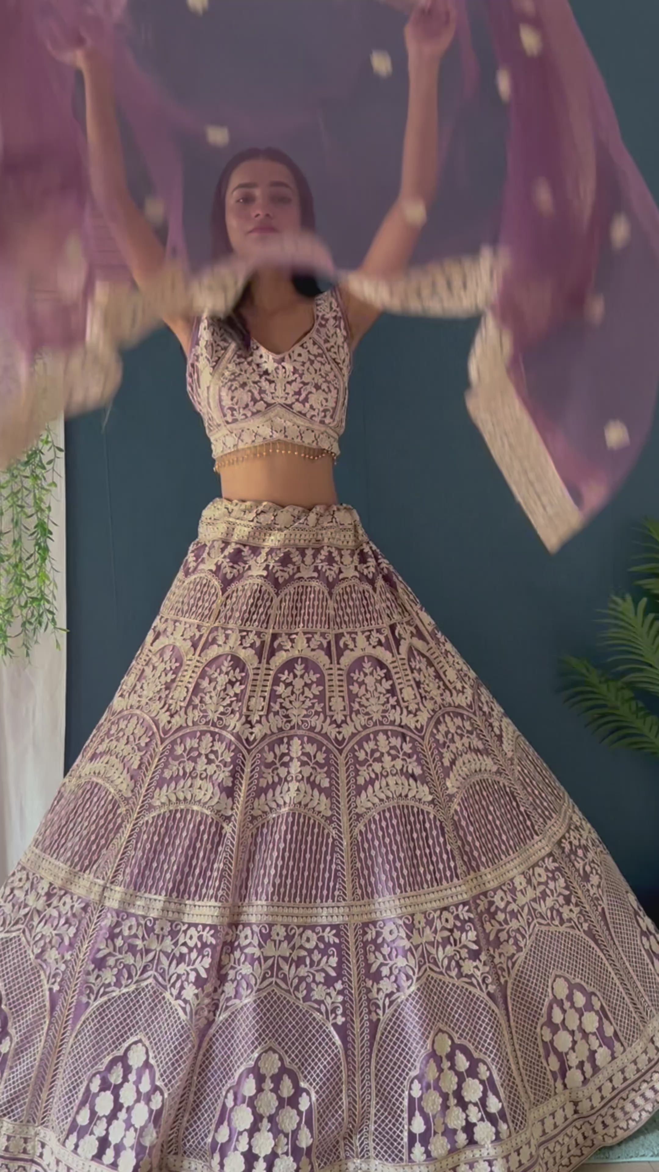 Royal Flair Heavy Embroidered Lehenga Choli Set