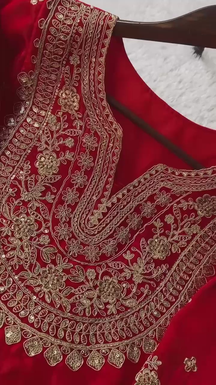 Royal Thread Fendy Palazzo Set