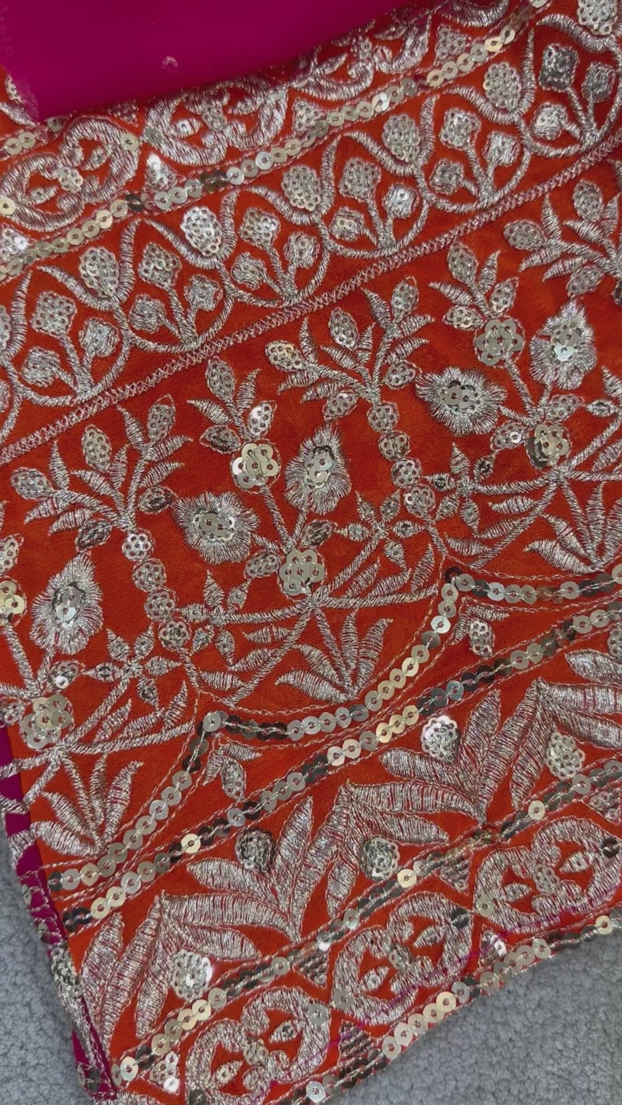 Color Bloom Designer Lehenga Set