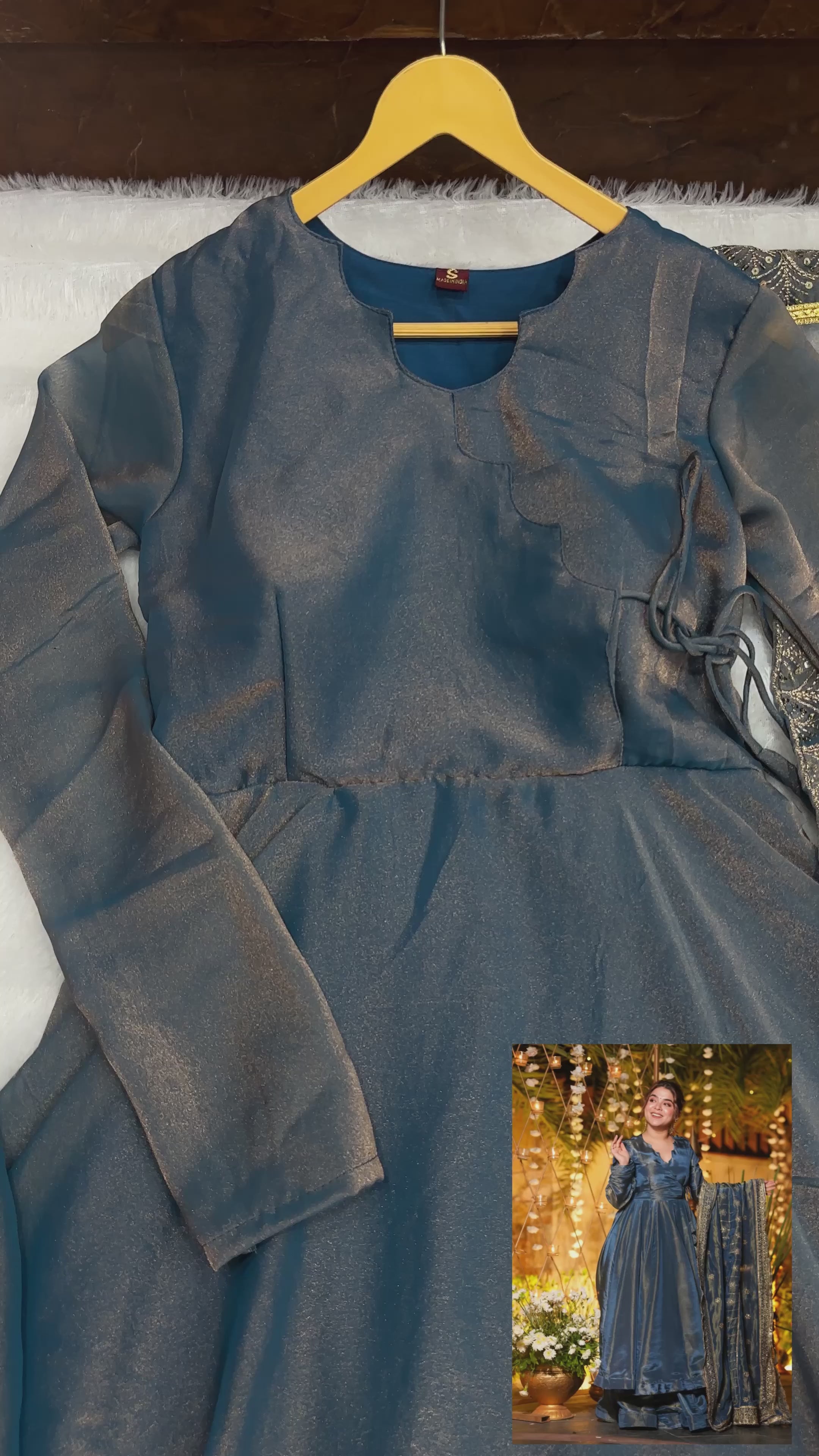 Royal Grace Anarkali Gown Set