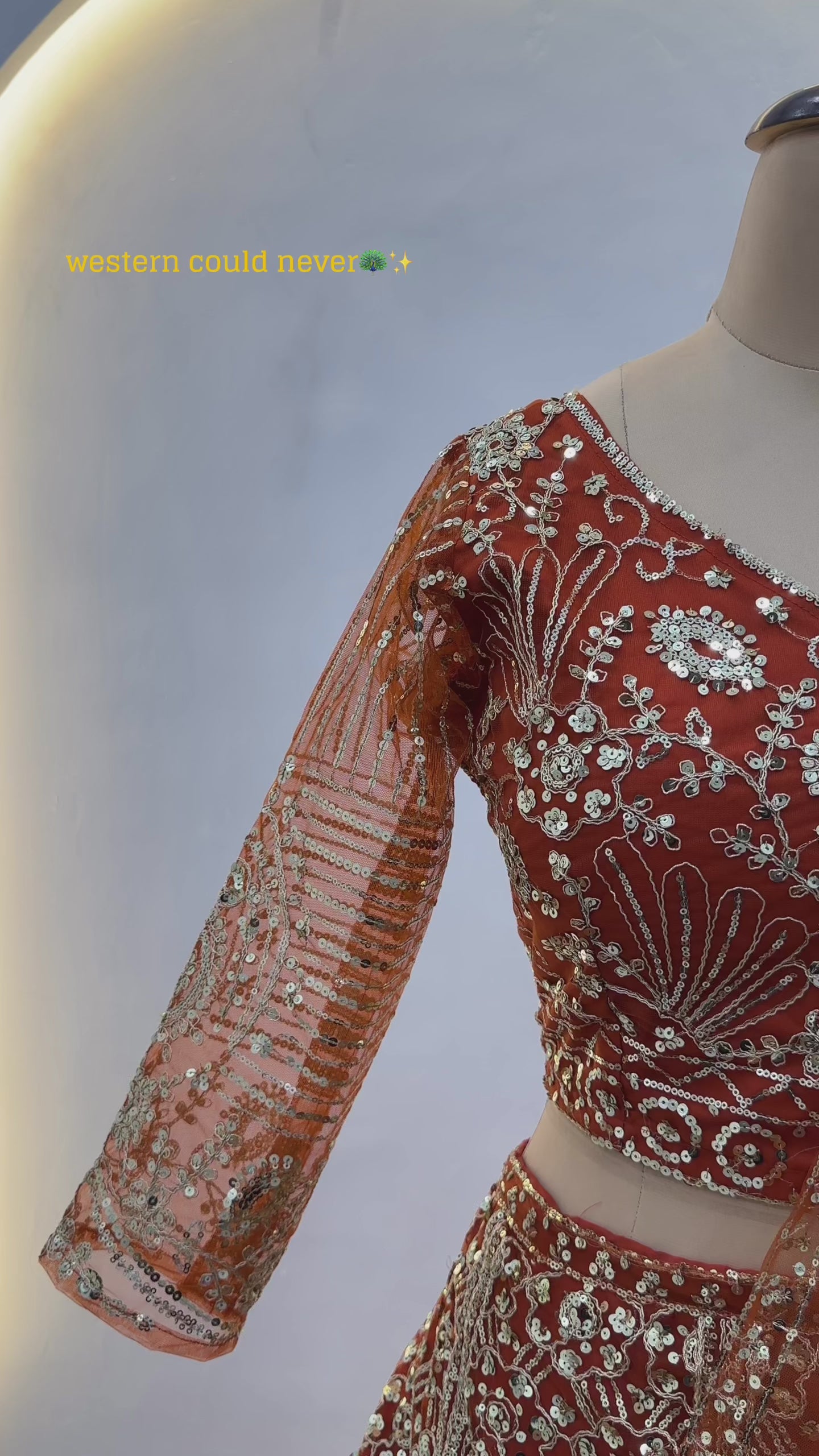Elegant Aura Embroidered Lehenga Choli