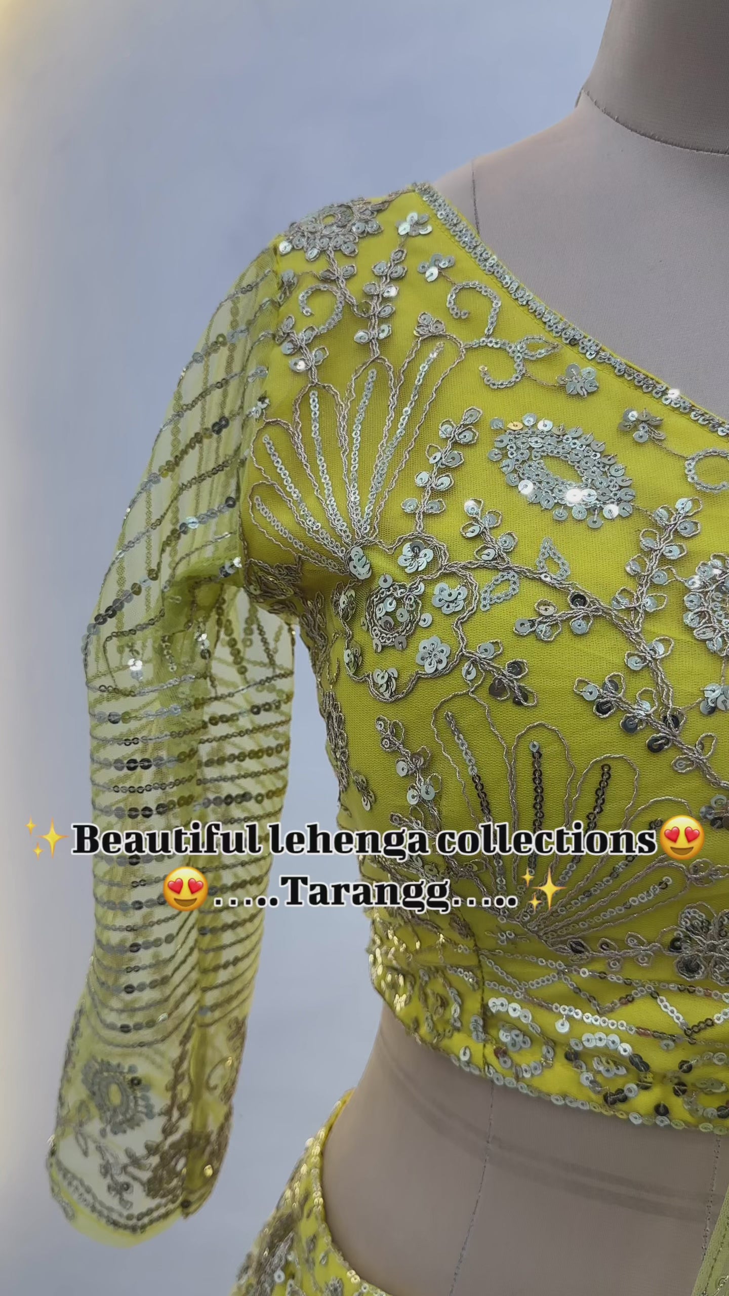 Elegant Aura Embroidered Lehenga Choli