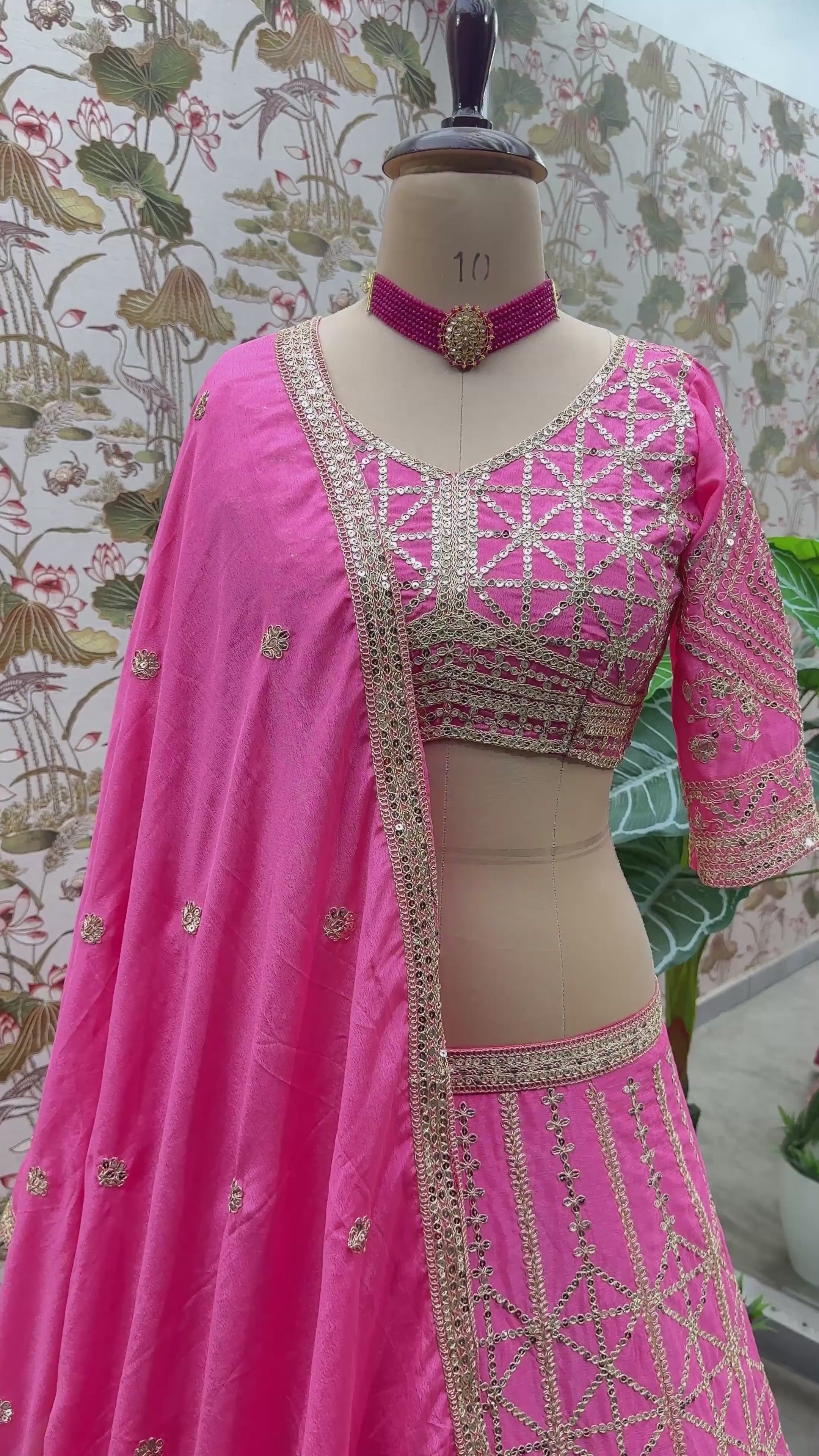 Midnight Royal Embroidered Lehenga Set